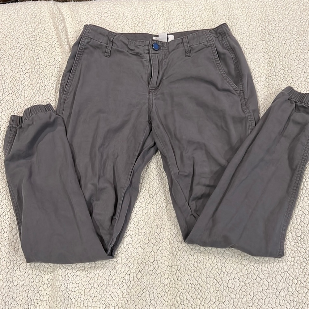 Calvin Klein Elastic ankle twill pants